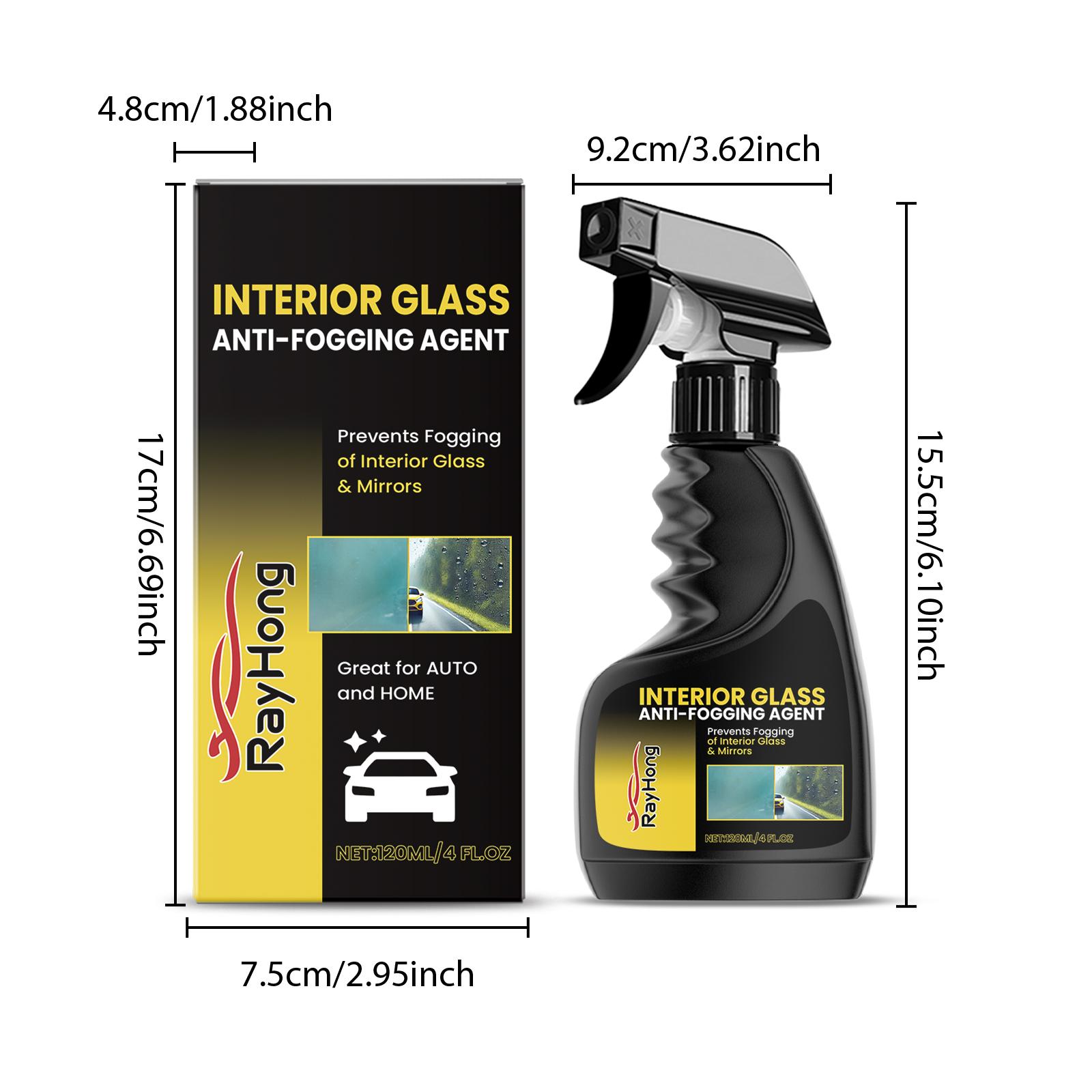 Car Windshield Anti Freeze Spray Auto Window Hydrophobic Agent Anti Fog Spray Defogger for Car Windshield Glass Winter Car Care
