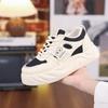 Spring Little White Shoes New Korean Version Ins Female Students Platform Heightening Sports Board Shoes Casual Street Shooting DF-5