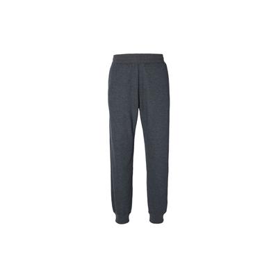 Uniqlo Warm Solid Color Cuffed Fleece Knit Sports Pants Unisex Bottoms Dark-Gray 463344-08