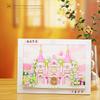 Magnetic Photo Frame Building Blocks Capybara Wedding Shop Church Figure Model Assembled Mini Brick Toys For Kids Santa Gift