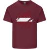Torn Latvia Flag Latvian Day Football Unisexs Light Cotton Tshirt