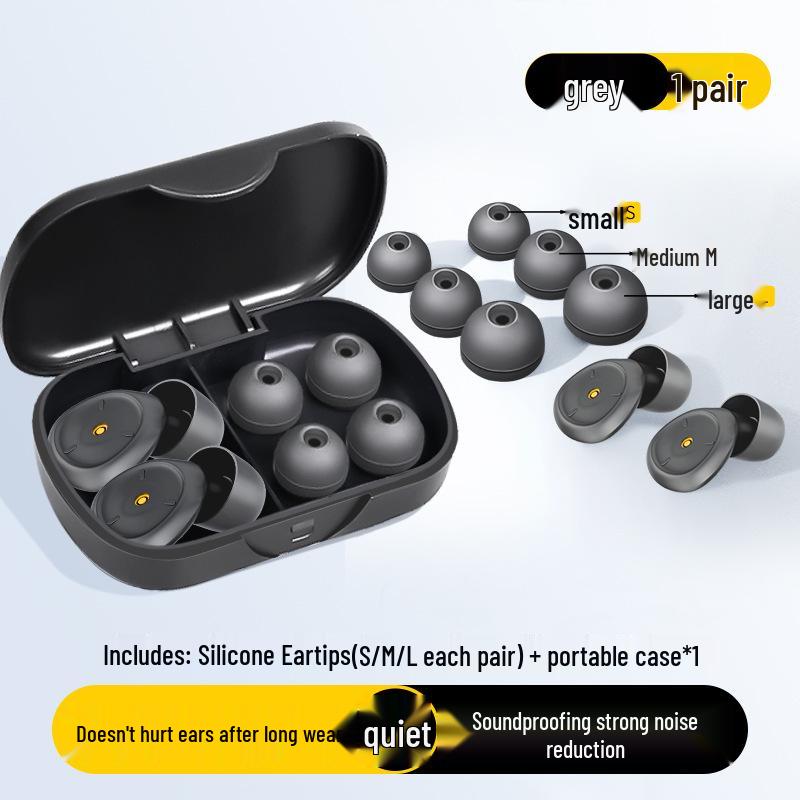 Comfortable Waterproof Silicone Earplugs for Noise Reduction and Swimming