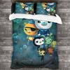 Octonauts Beding Set Single Twin Ful Quen King-Sized Dimensionsd Dimensions Bed Linen Set Aldult Kid Bedrom Duvetcover Sets 3D Print Anime Octonauts