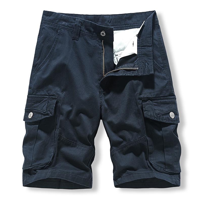 Men's 2021 Summer Multi-Pocket Washed Casual Shorts