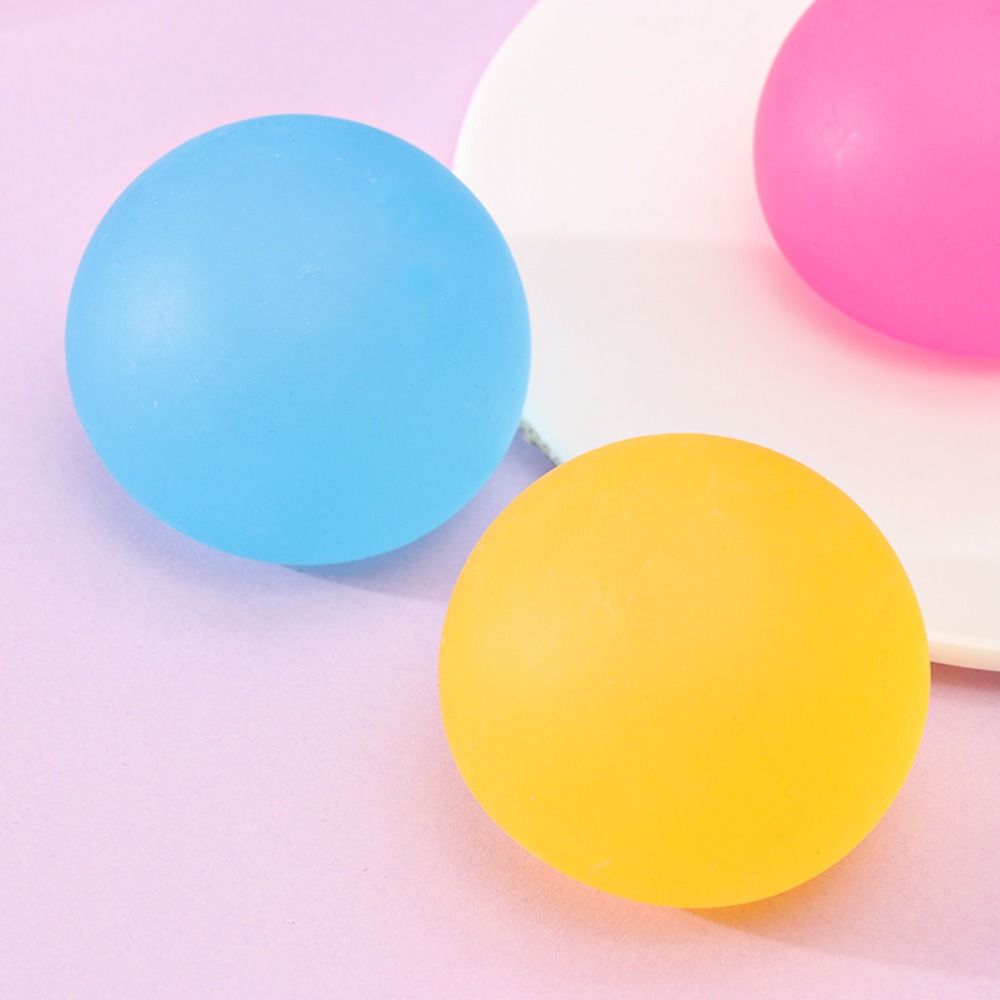 2Pcs Sticky Glow In The Dark Squeeze Balls Luminous Balls Maltose Fidget Toys  Kids and Adults