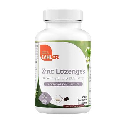 Zink Lutschtabletten Kaubar Holundergeschmack, 90 Lutschtabletten
