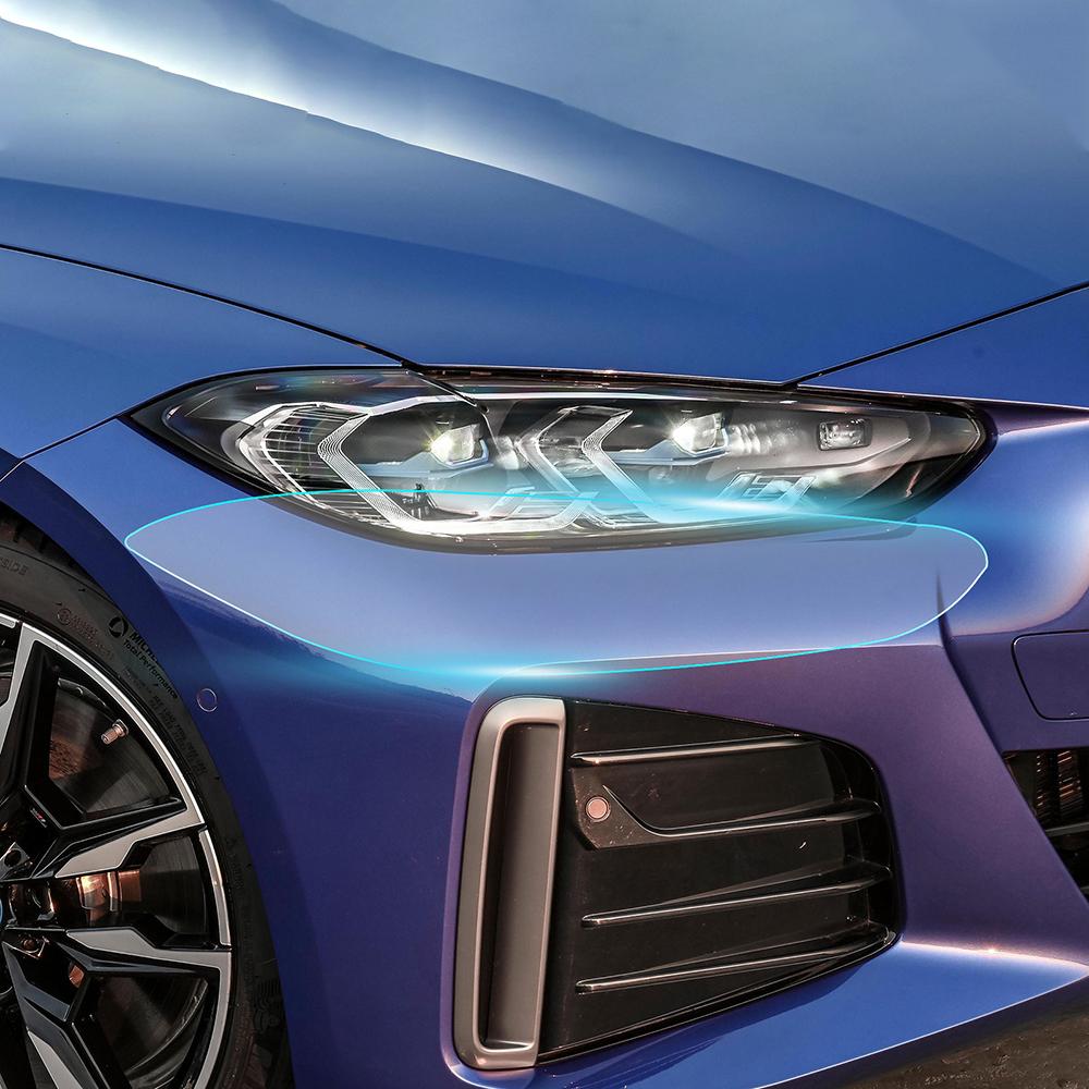 TPU for BMW i4 g26 2022 2023 PPF Paint Protection Film Side Car Rearview Mirror Cover Headlight Special Transparent Accessories