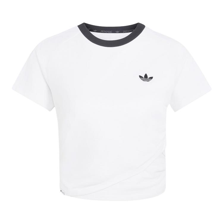 adidas By Jennie Layered Tee White Unisex Tops LD4968