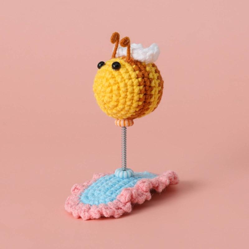 Creative Hair Clips Small Crochet Hairwear Accessories for Little Kids