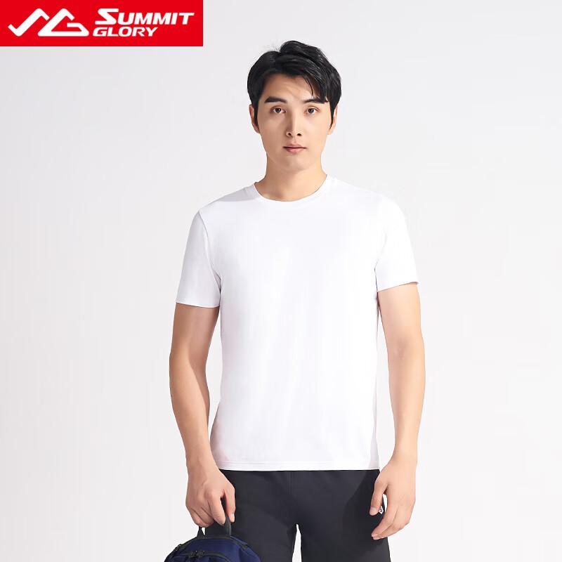 Men s ME4770 Outdoor Quick-Dry Round Neck Short-Sleeve T-Shirt L