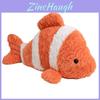 Collezione Peluche Creature Marine Pesce Polpo Con Imbottitura in Cotone PP Per Giocare dei Bambini