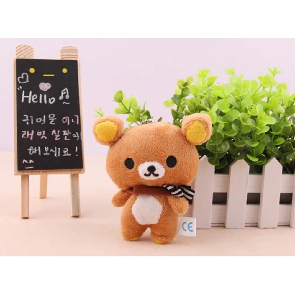 Anime Rilakkuma Cartoon Plüschpuppe Weiche Bärenspielzeuge Kawaii Raumdeko Teddybär Plüschtiere Niedliches Pärchen Bär Weihnachtsgeschenke für Mädchen
