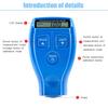 New Mini Coating Painting Thickness Gauge Tester Ultrasonic Film Coating Car Paint Meter Thickness Gauge