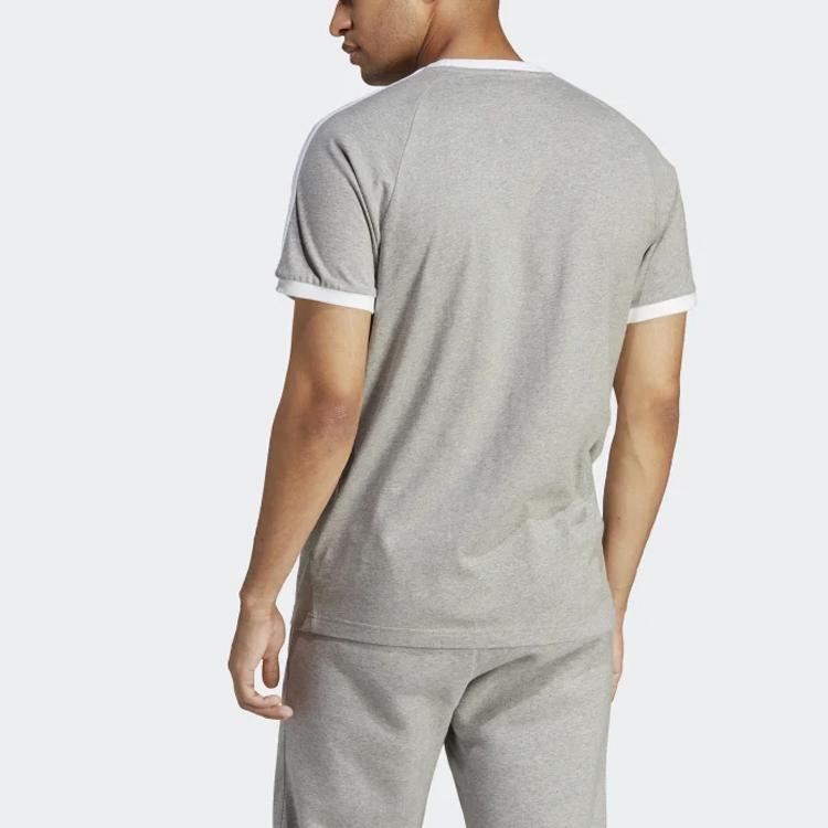 Adidas Adicolor Classics 3-Stripes Tee Medium Grey Heather Men Streetwear IA4848