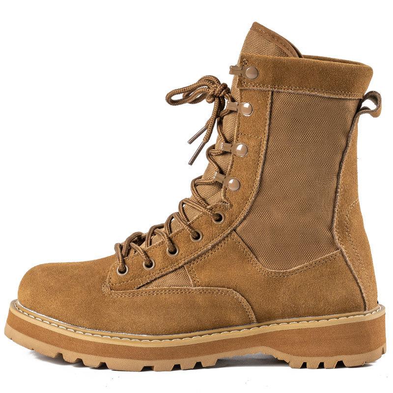 Combat Boots Hiking Training Boots Tactical Hiking Boots Autumn Outdoor Sharp Blade Ultra-light Martin Men's High-top Hiking Shoes