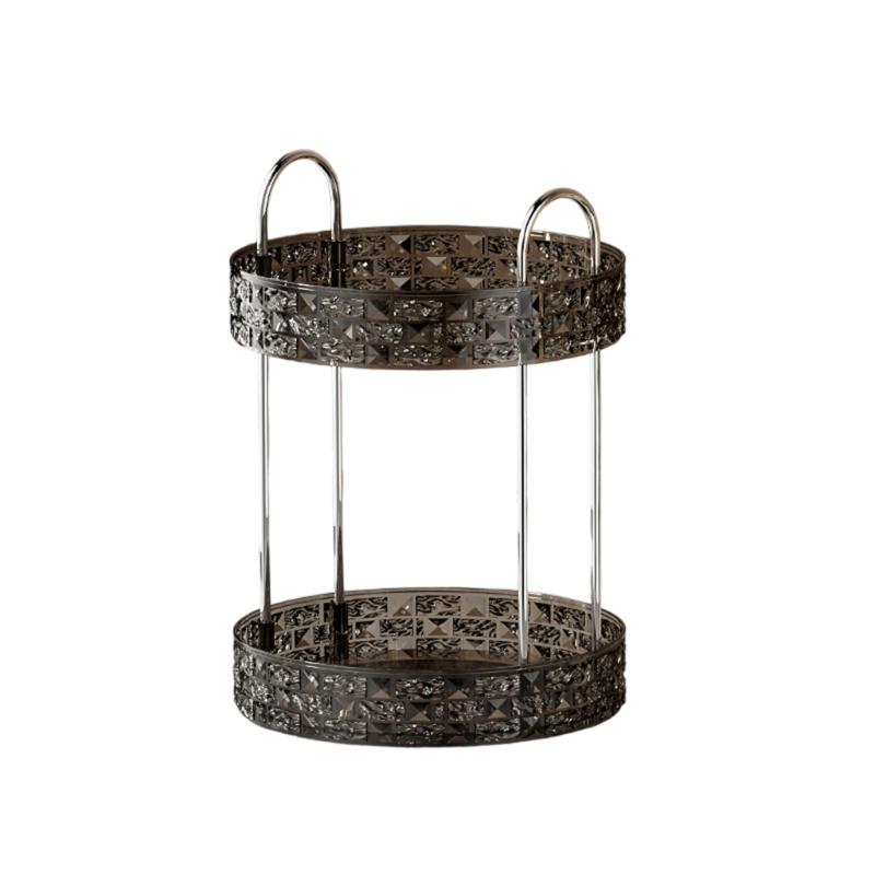 360 Degree Rotating Storage Tray Cosmetic Accessories Organiser Kitchen or Bathroom Organization Solution