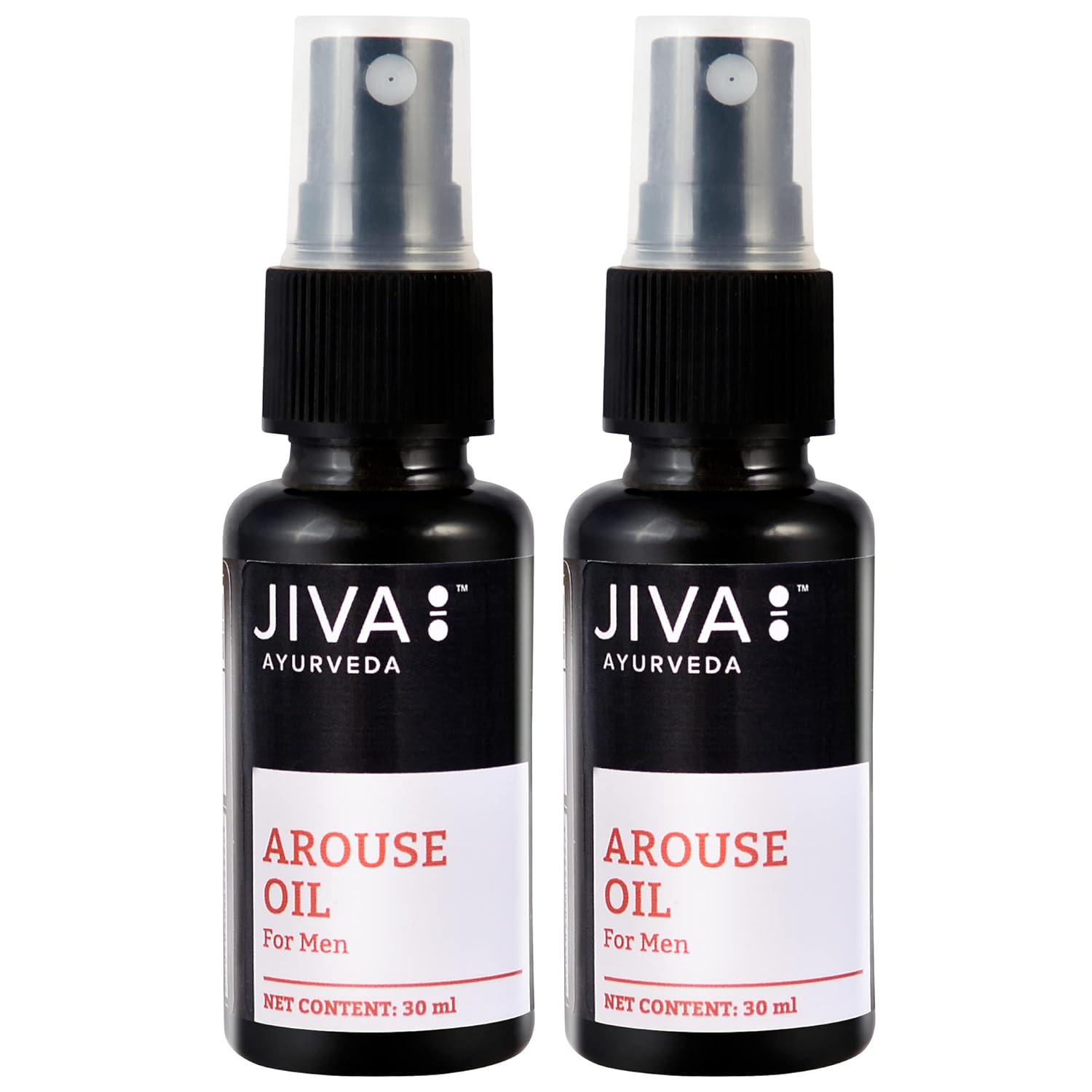 

Jiva Arouse Oil For Men 30ml Pack Of 2 | Natural Energy Booster & Body Revitalizer For Strength And Vitality
