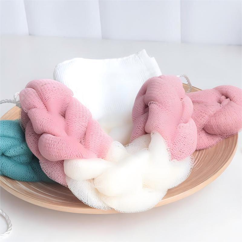 Duży Pasek do Kąpieli z Dorosłą Gąbką do Kąpieli, Pasek do Masażu Pleców, Mocno Czyszczący Ręcznik Kąpielowy do Masażu Pleców, Pasek do Kąpieli.