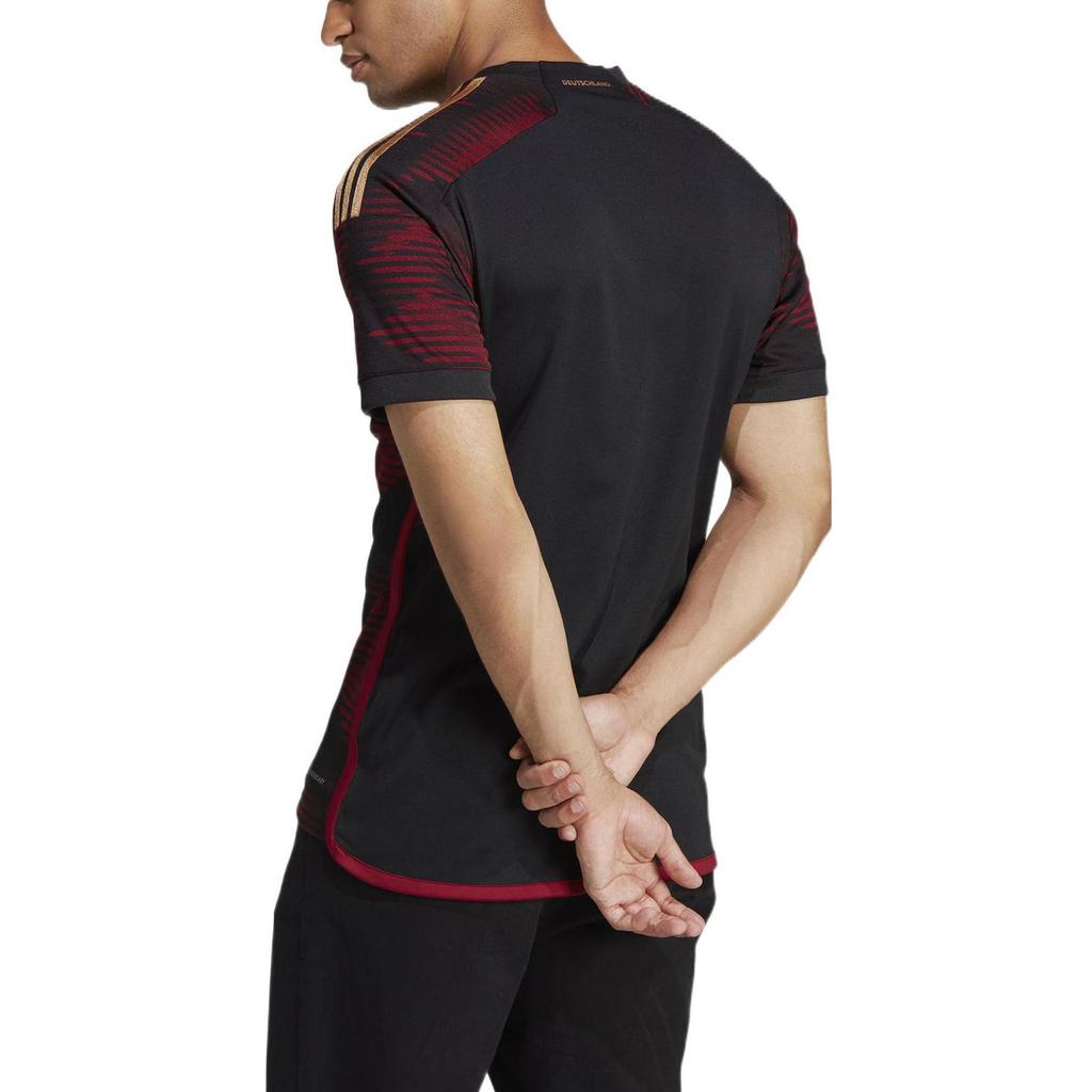 Adidas 2022 Katar Weltmeisterschaft Deutschland Auswärts Fan Kurzarm Fußballtrikot HJ9604