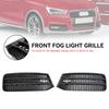 2PCS Front Bumper Fog Light Cover Grill Grille 8XA807681B 8XA807682B Fit A1 8X 2015-2018