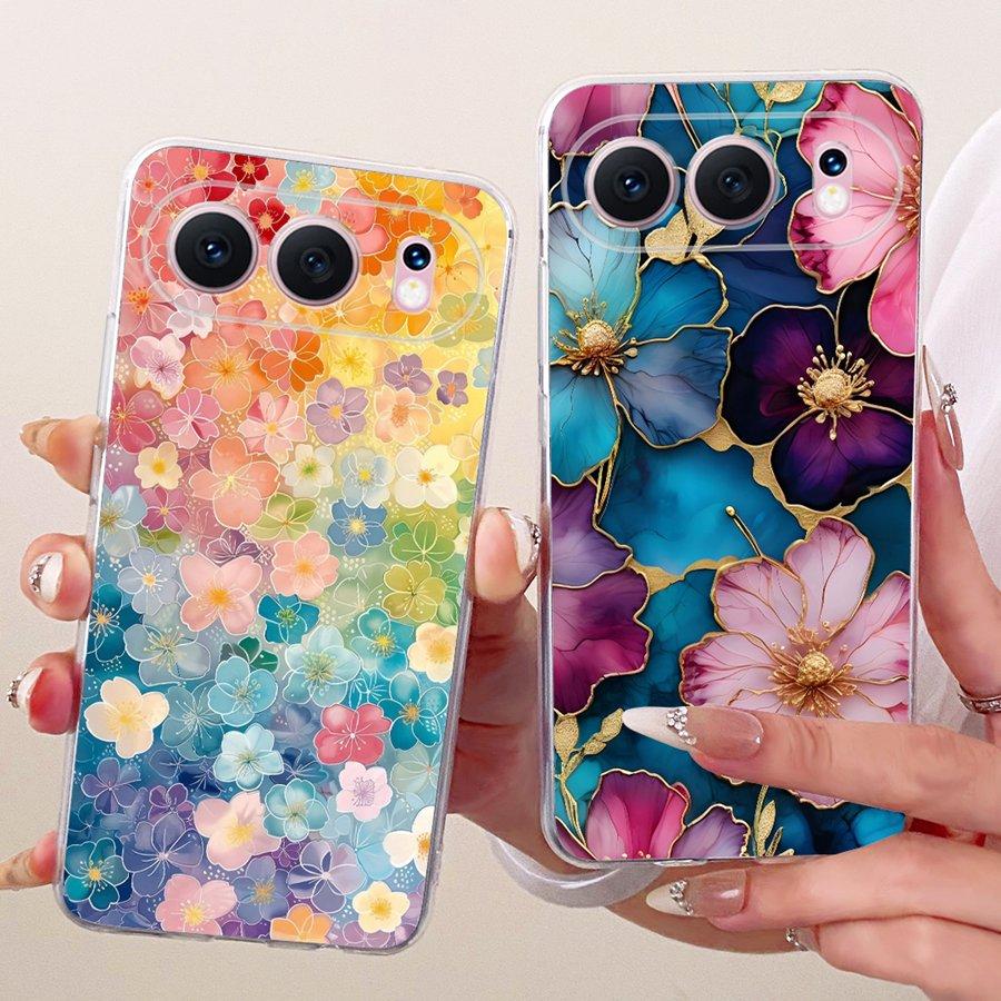 For Honor 500 Pro Case MEP-AN00 Transparent Painting Soft TPU Silicone Phone Protective Cover For Honor500 500Pro Fundas