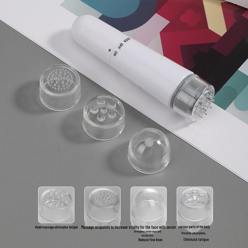 Mini Vibrating Eye Massager for Wrinkle & Dark Circle Removal - Home Beauty Device