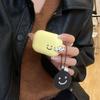 Japan and Korea Simple Smiley Face for AirPods 1 Protective Case Cortical Pro1 Bluetooth 1/1 Generation Earphone Case Hanging Chain