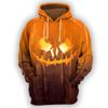 Felpe con Cappuccio Stampa 3D Zucca di Halloween Uomo Donna Moda Casual Felpe Oversize Felpa Uomo Felpe con Cappuccio Tuta Abbigliamento Uomo