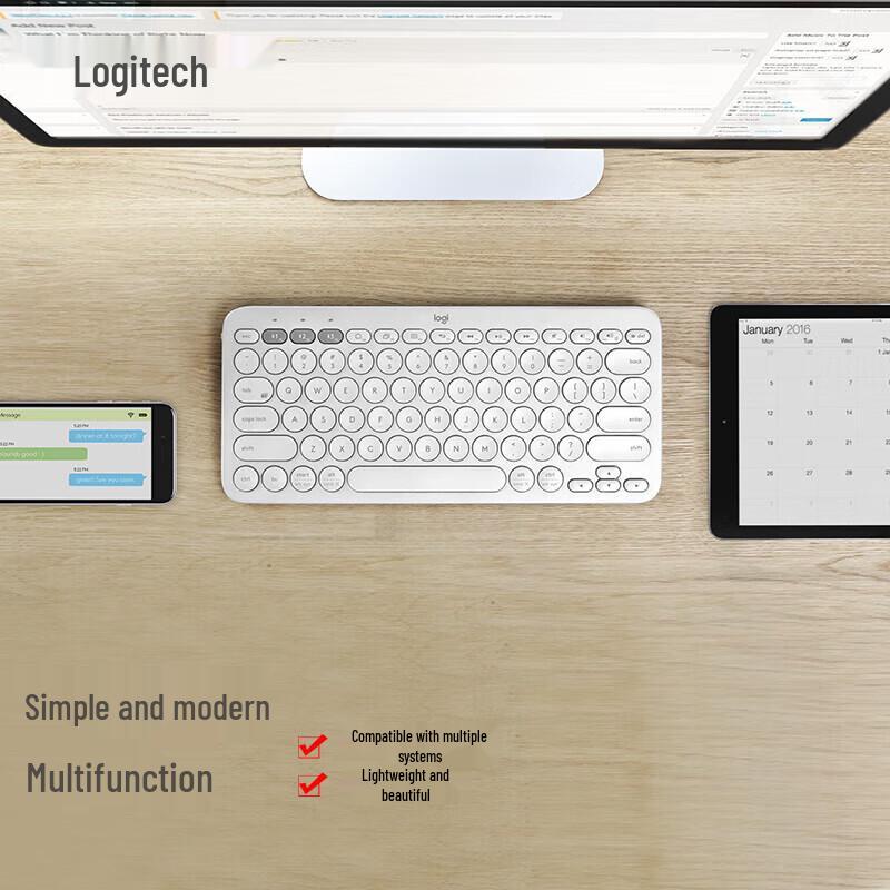 Logitech K380 Multi-Device Bluetooth-Tastatur