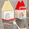 Creative Hanging Toothbru Cup Holder Small House Design Batoom Accories Toothbru Storage Ra For Students