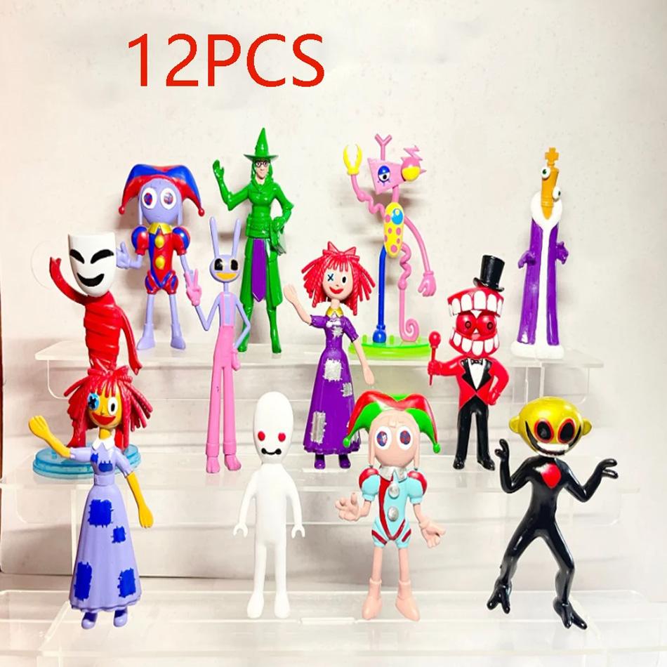 The Amazing Digital Circus Figure Pomni and Jax Plushie Doll Toys Cute Amazing Digital Circus Figure Kids Children Christmas