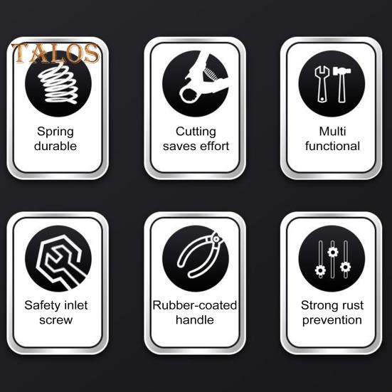 Snigelsvansskärare med flasköppnare Professionell snigelsax Multifunktionell snigtång Halkfri Fältsnigelsax Skaldjursverktyg