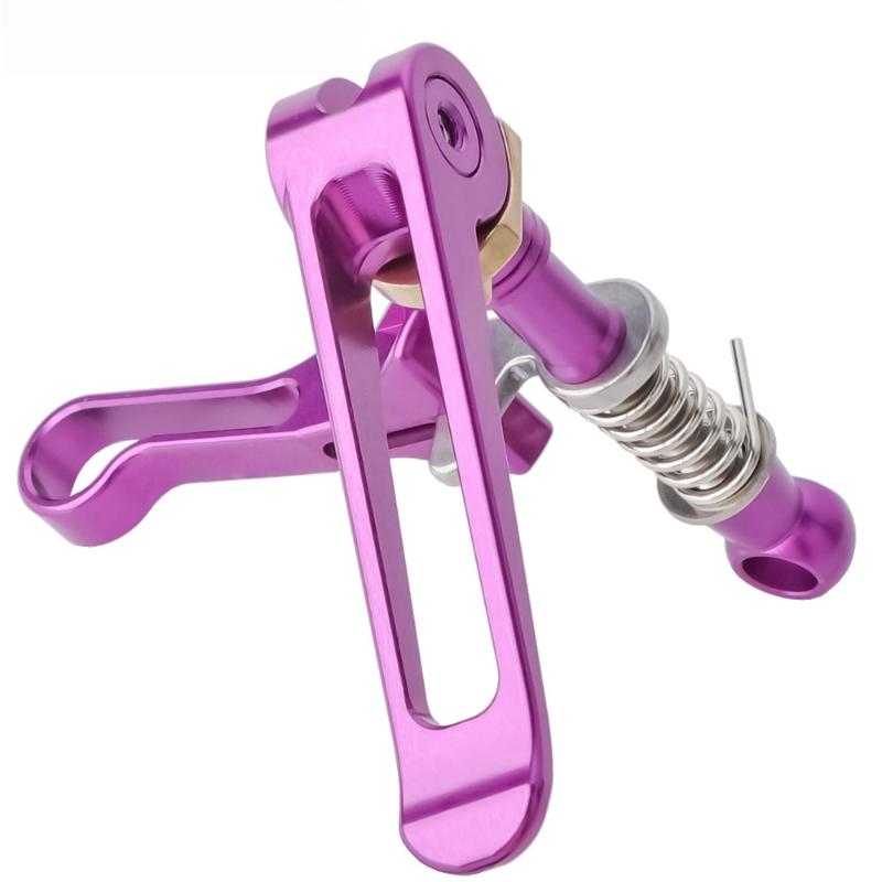 1Pcs For Folding Bike Seatpost Clamp High Strength Lightweight Aluminum Alloy With Folding Hooks Accessories
