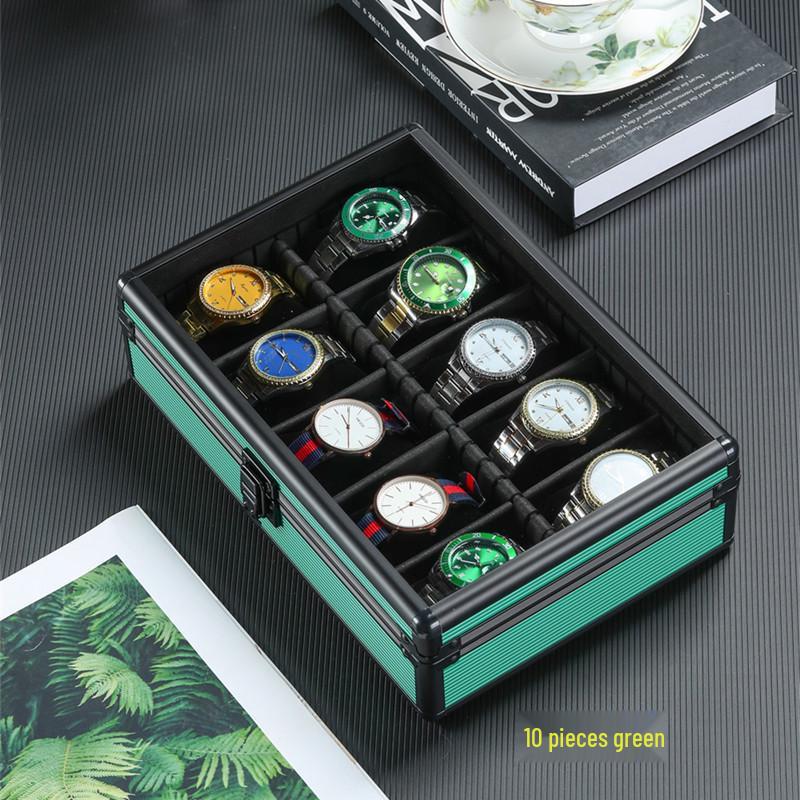 Aluminum Alloy Watch Display and Storage Box
