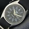 AUTOMATIC VINTAGE SEIKO 5 JAPAN 6309A MENS BLACK COLOR DIAL WATCH A701290-5 R206a-a701290
