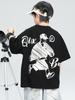 Boys' Short sleeved Thin T-shirt 2026 New Mid to Large Children's Summer Top Children's Quick drying Fried Street Summer Fashion T