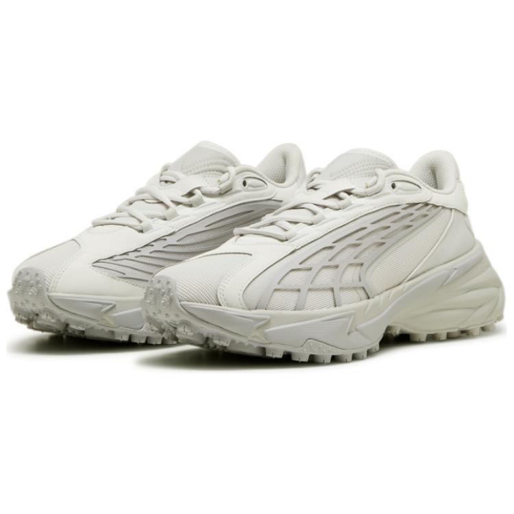 Puma Spirex Base Lightweight Comfortable Low-Top Lifestyle Shoes Unisex Sneaker Light-Gray 396434-03