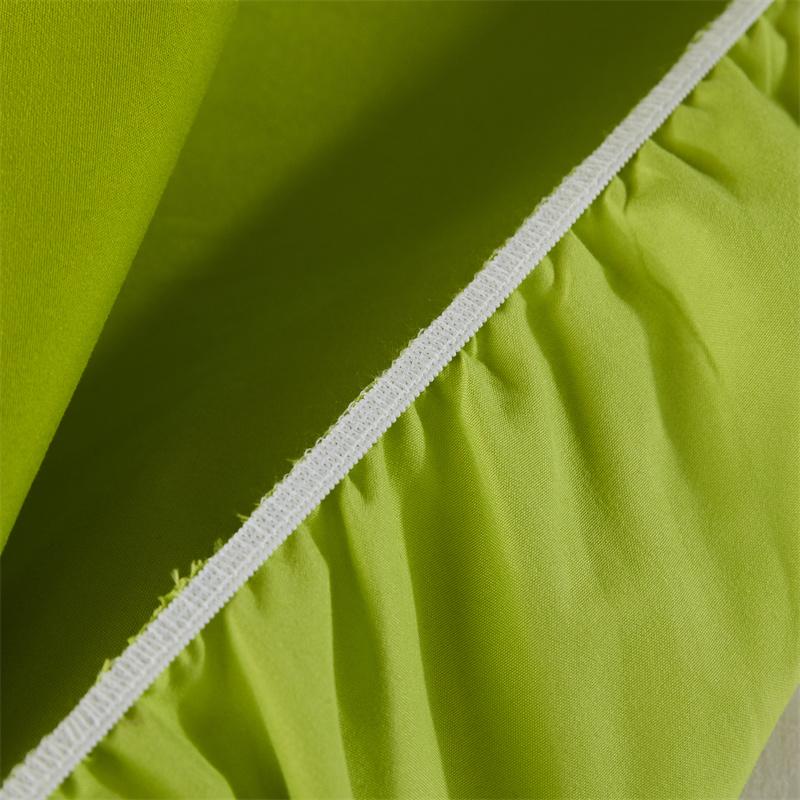 Waterproof Bed Sheet Bedcover Solid Color Bed Protector Cover Mattress Topper Quilted Cotton Waterproof Bed Sheet
