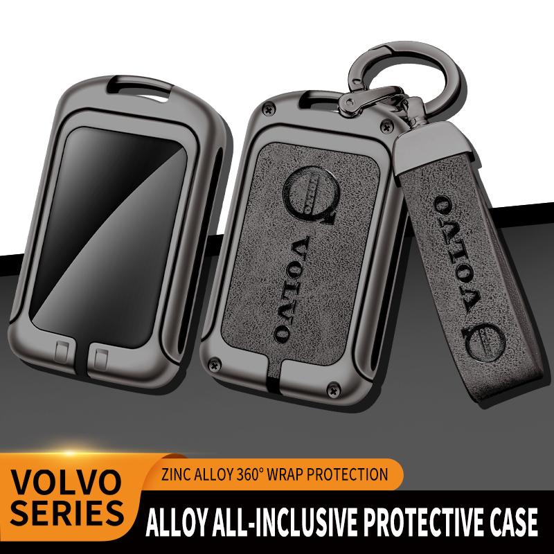 Carcasă Cheie Stil Mașină Aliaj Zinc Suport Protector Pentru Volvo XC60 XC40 XC90 S90 V60 S60 V90 C40 Polestar 1 2 Accesoriu