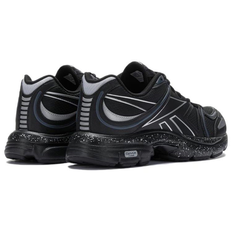 Reebok Premier Road Plus 6 Black Silver Metallic Unisex Sneakers Core-Black Pure-Grey 100070280