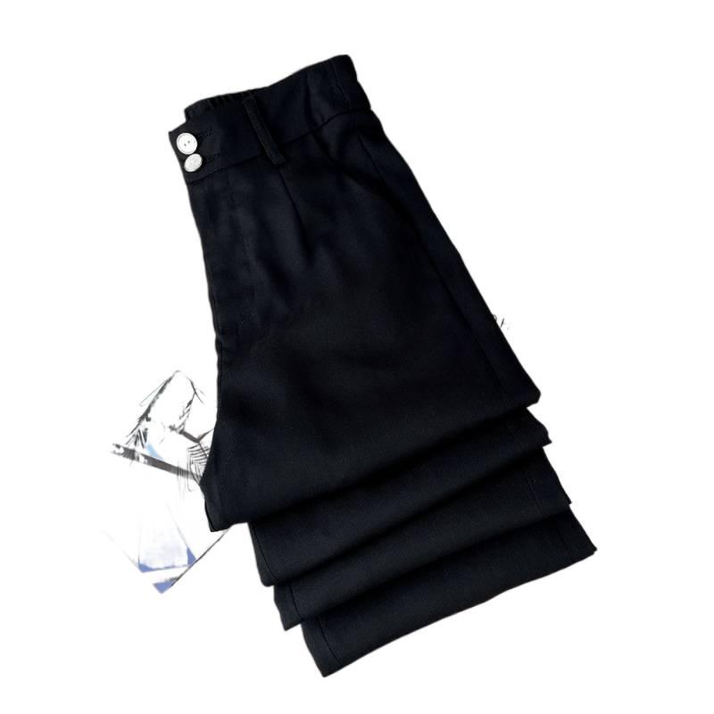 New White Tencel Linen Wide-Leg Pants for Women, Summer Thin Anti-Wrinkle Cotton Linen Suit Pants, Draped Ice Silk Pants