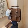 Autumn and winter retro backpack women's exquisite versatile backpack mini travel small bag