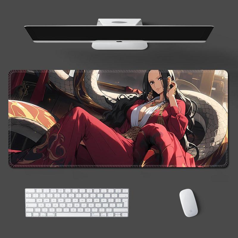 Home Office Non-slip Dirt-resistant Mouse Pad Keyboard Pad High Quality ONE PIECE Mouse Pad Luffy Roronoa Zoro Nami Table Pad