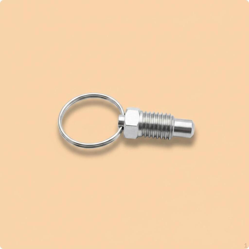 Pull Loop Indexing Plunger Stainless Steel Retractable Positioning Fastener