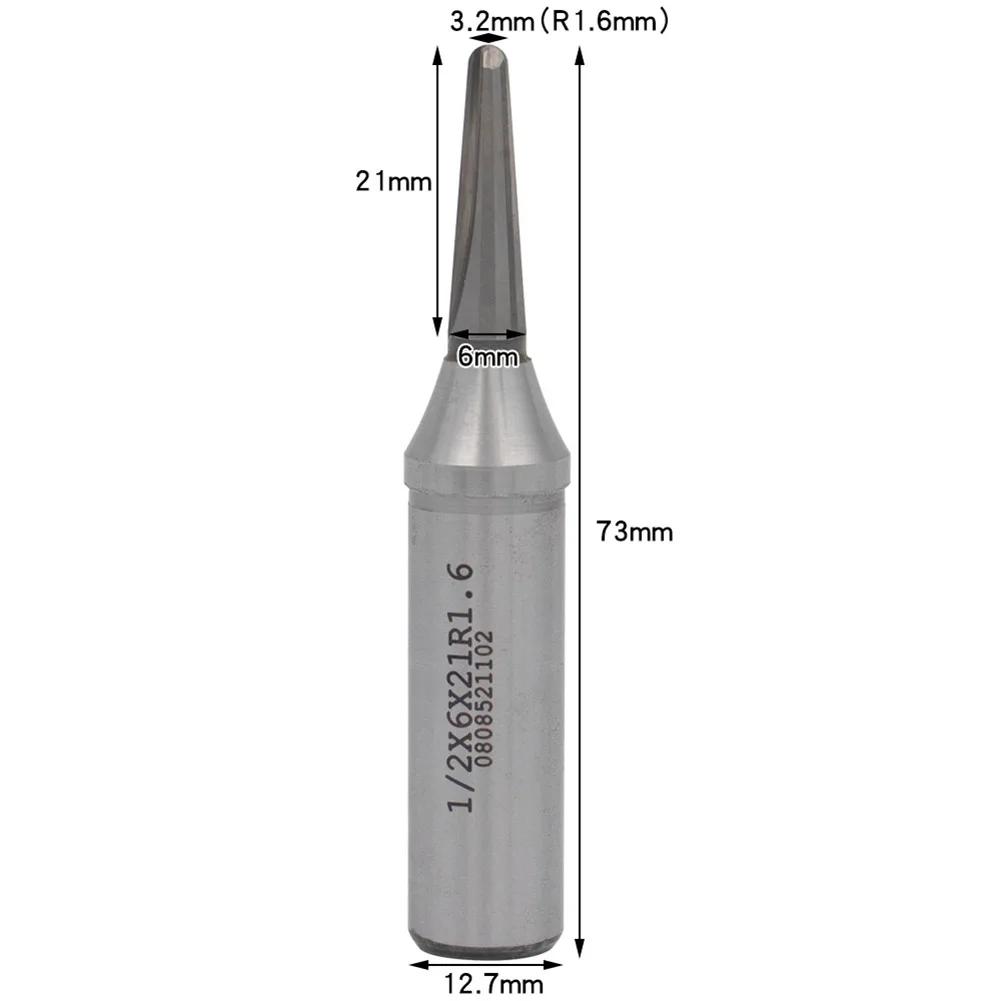 TCT Grooving Cutter Woodworking Milling Cutter Precision V-Shaped Tools For Wood Bending Circular Groove Milling