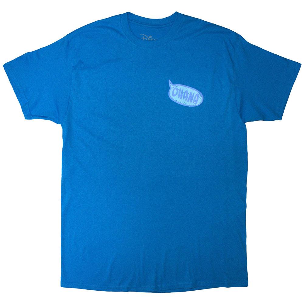 Lilo & Stitch Unisex Adult Ohana Back Print T-Shirt