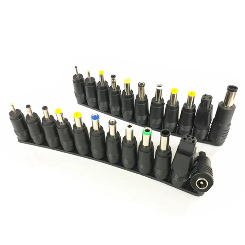 1set/23pcs DC Power Adapter Tips Connector Kits 5.5MM*2.1MM for Laptop Charger Interface Power Supply Plug Jack Sets