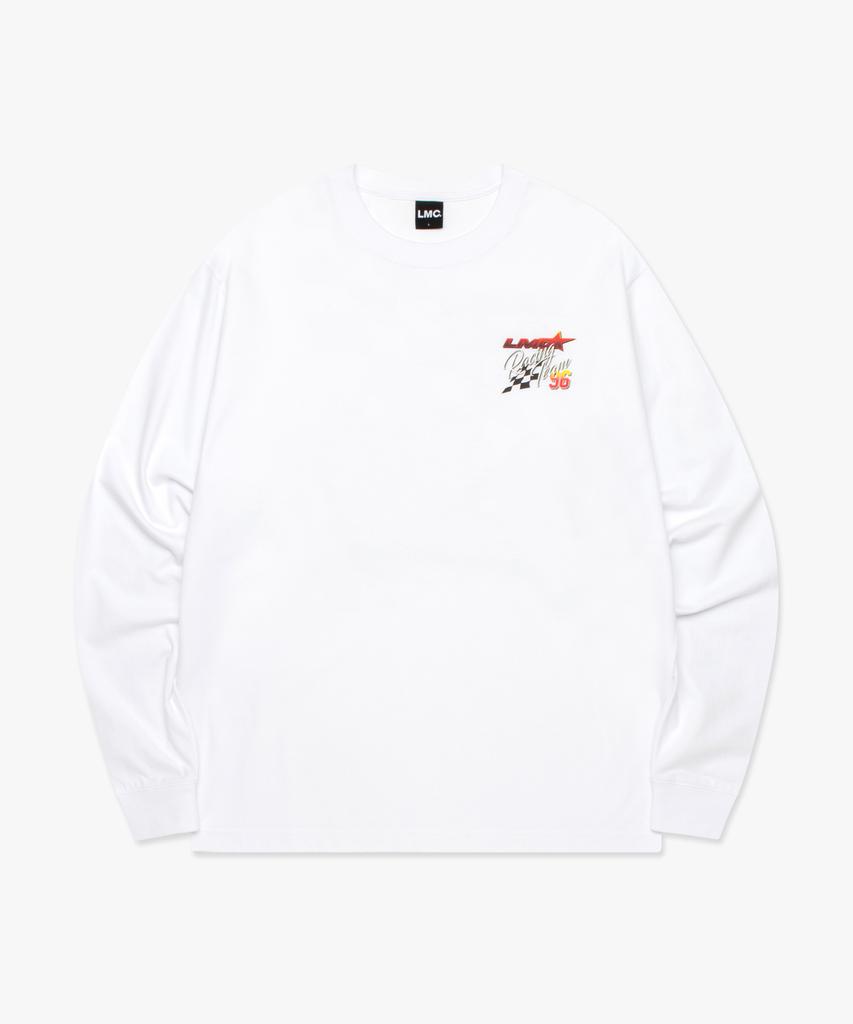 LMC Racing Team Long Slv Tee White