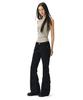 Deketeuumeon Flared Shirring Pants Dcwpt017Black