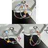 Pvc Colorful Flower Phone Lanyard With Keychain For Women And Men Outdoor Use